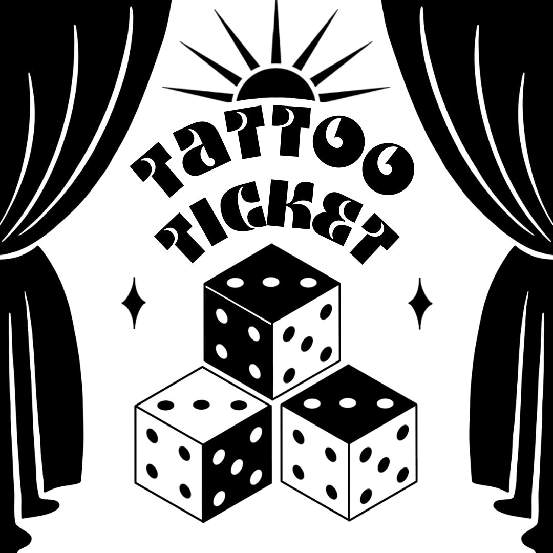 Tattoo Permission Ticket - Gift Cards - While Odin Sleeps